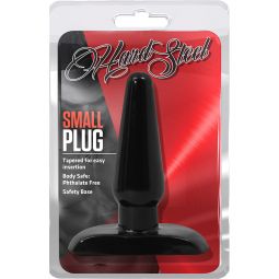 Hard Steel Plug Small-Black